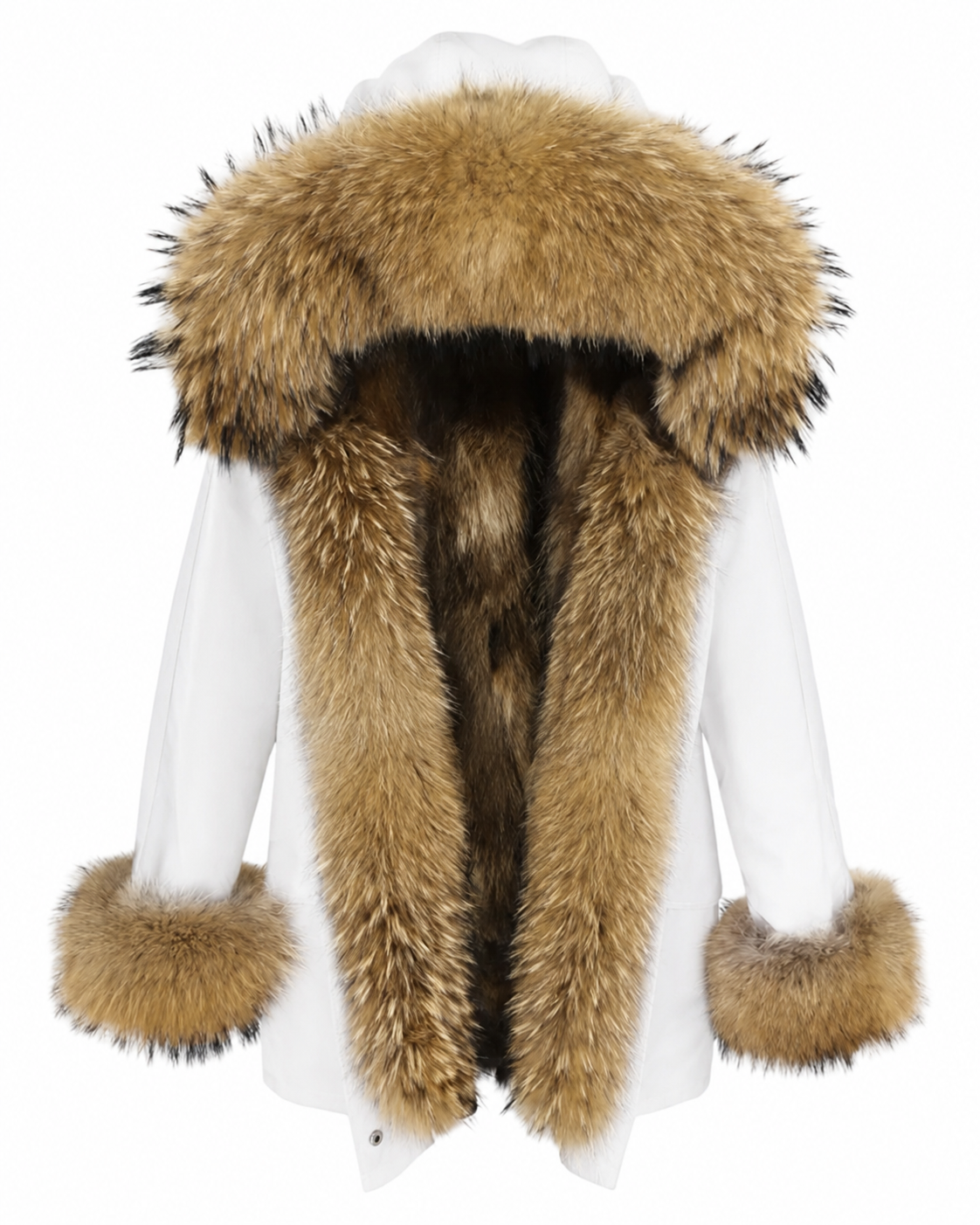 Premium Parka in weiss