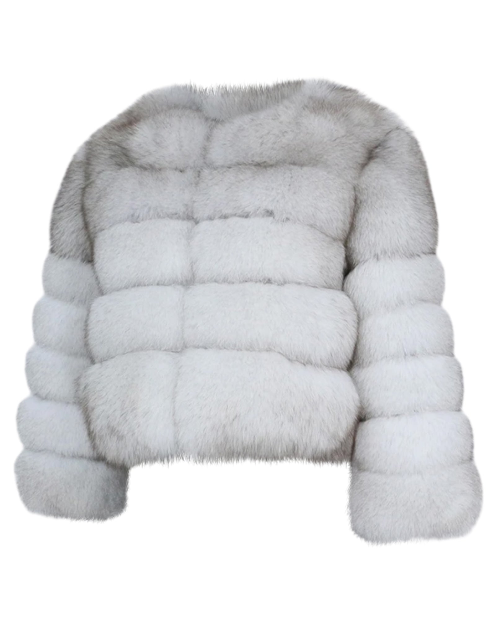 Pelzjacke 'Kiana' in weiss