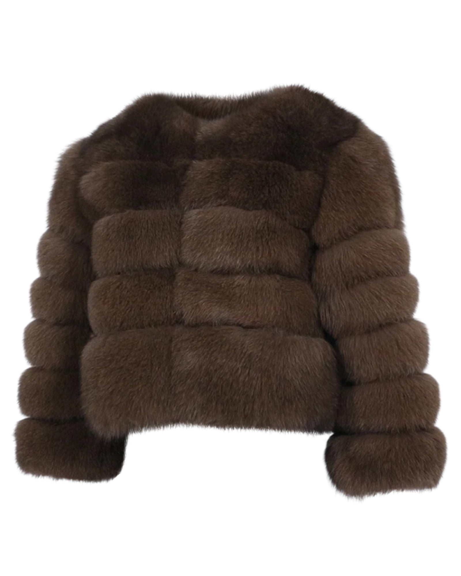 Pelzjacke 'Kiana' in braun
