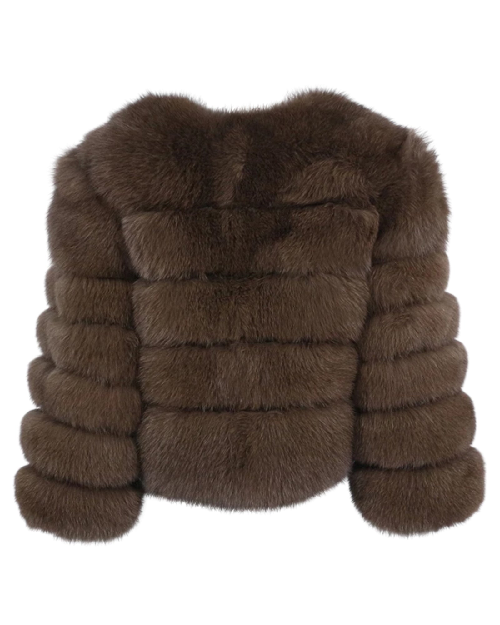Pelzjacke 'Kiana' in braun