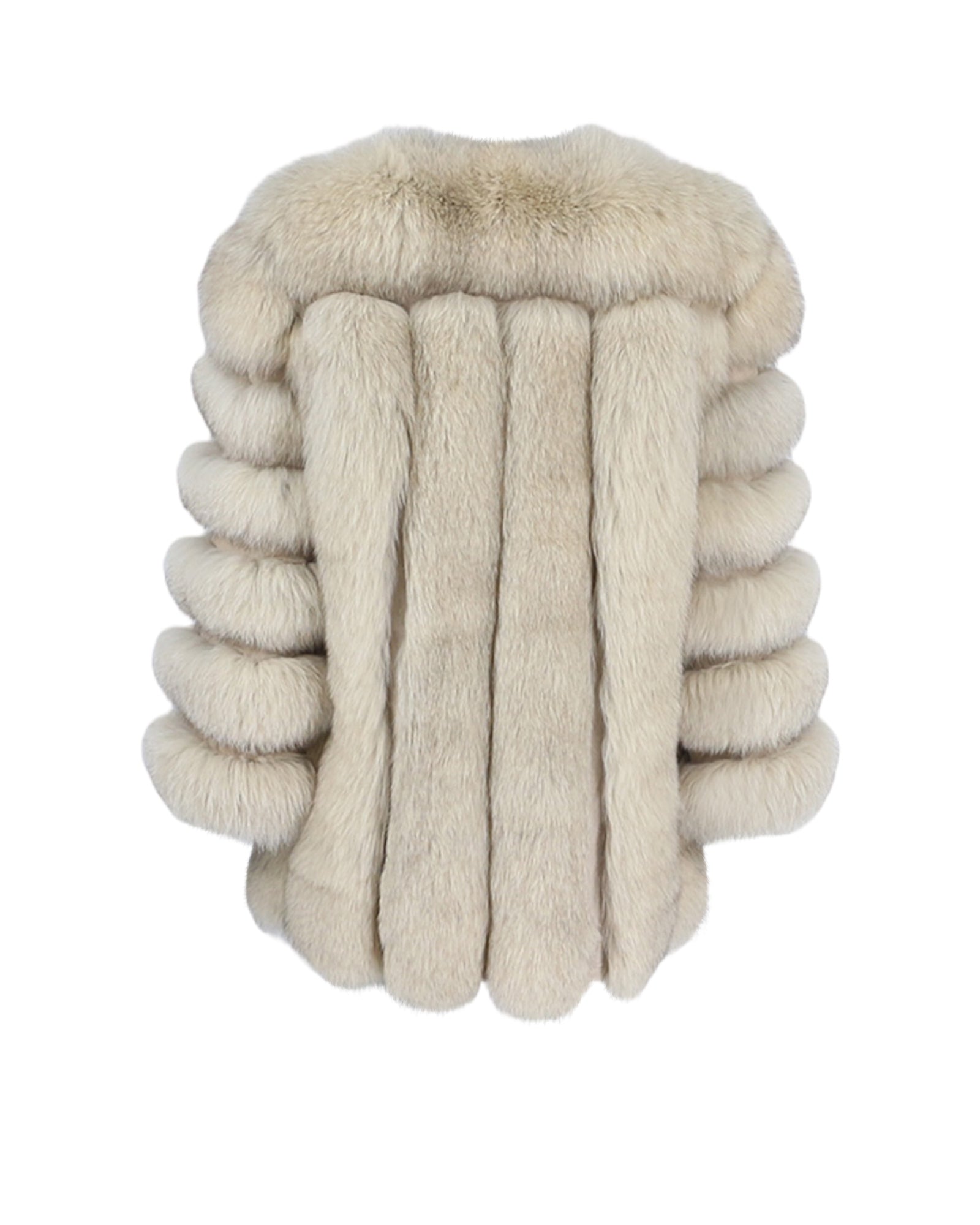 Pelzjacke 'Sara' creme