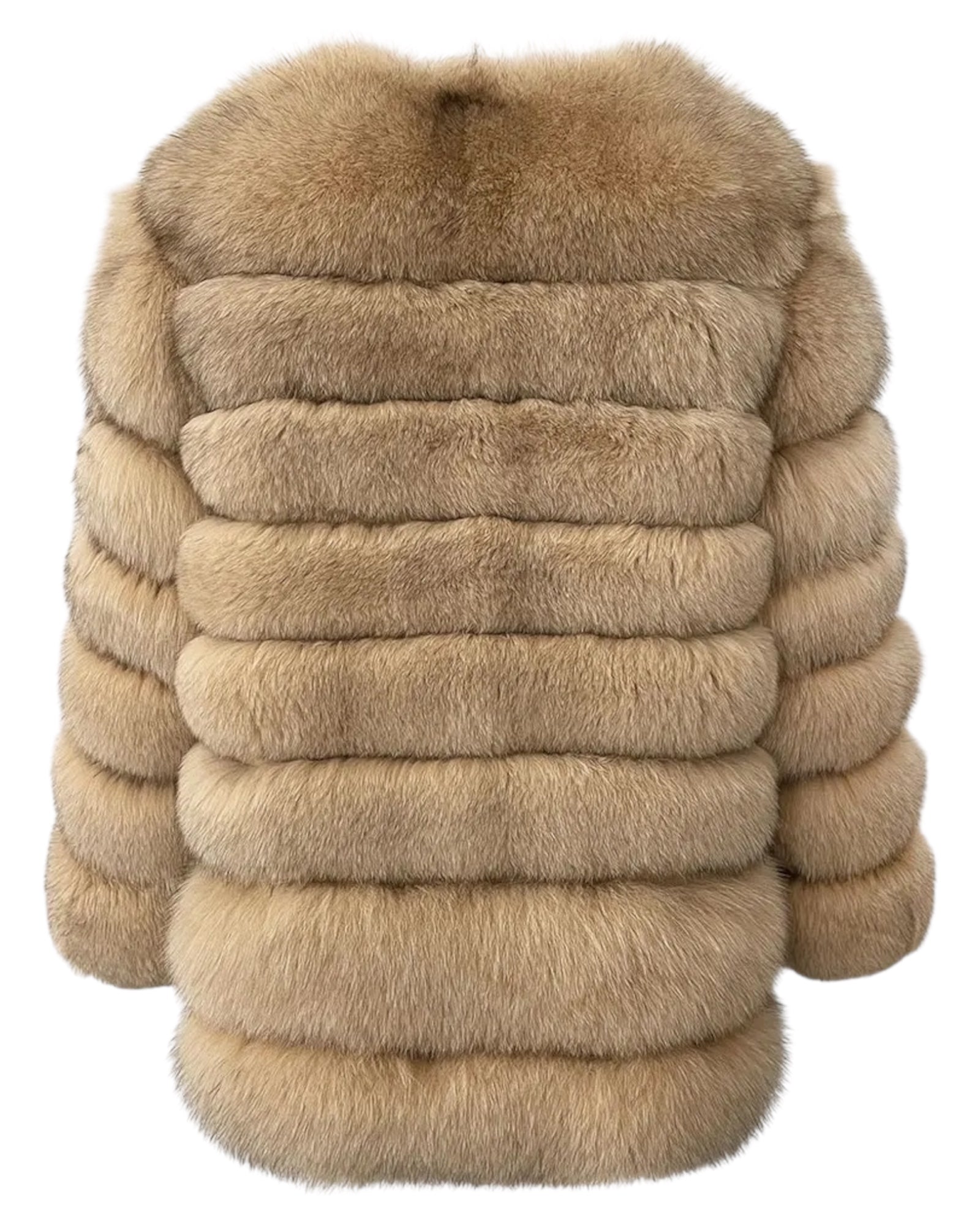 Pelzjacke 'Marie' beige