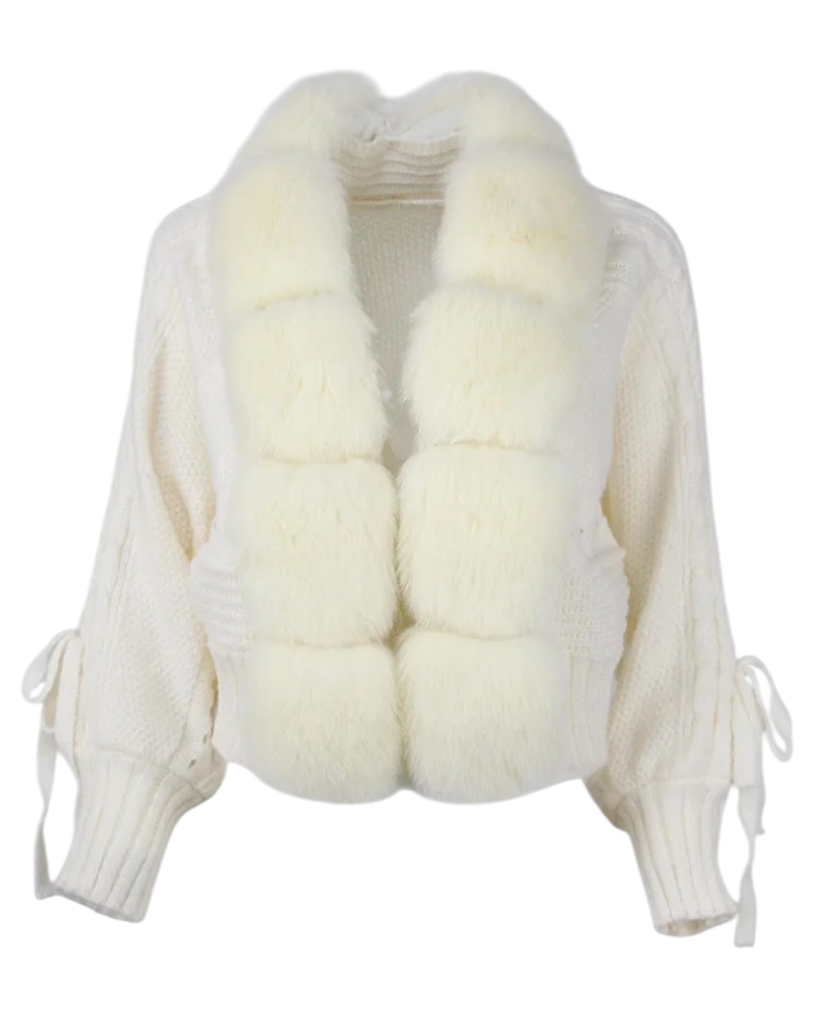 Cardigan 'Gigi' weiß