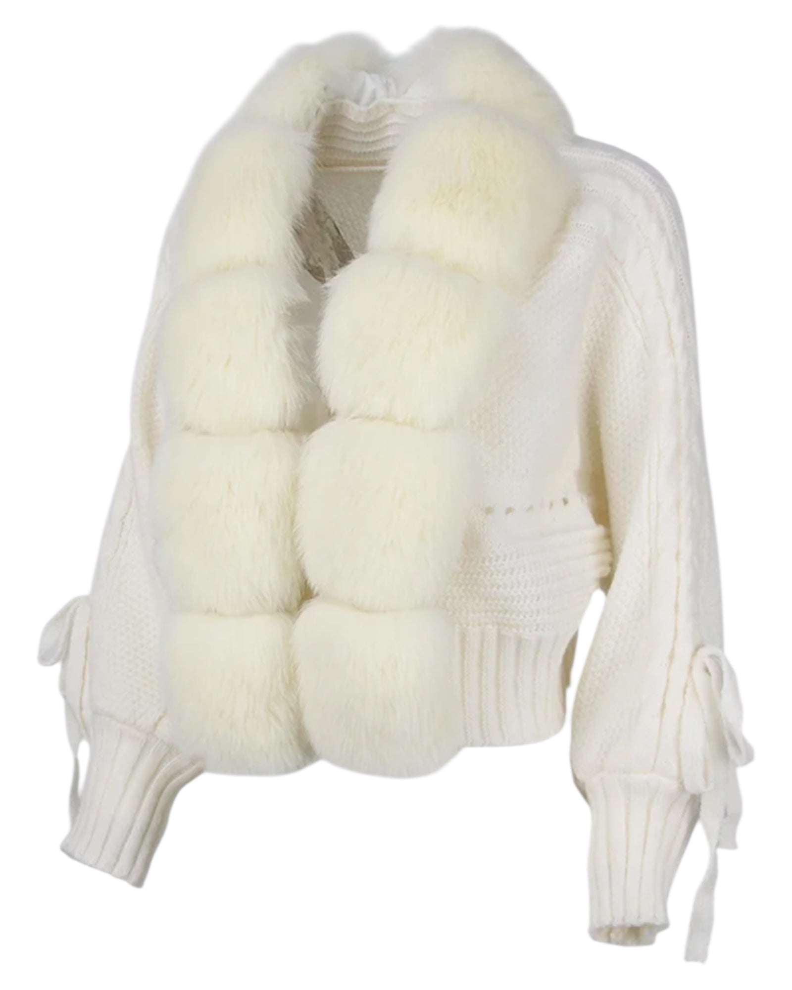 Cardigan 'Gigi' weiß
