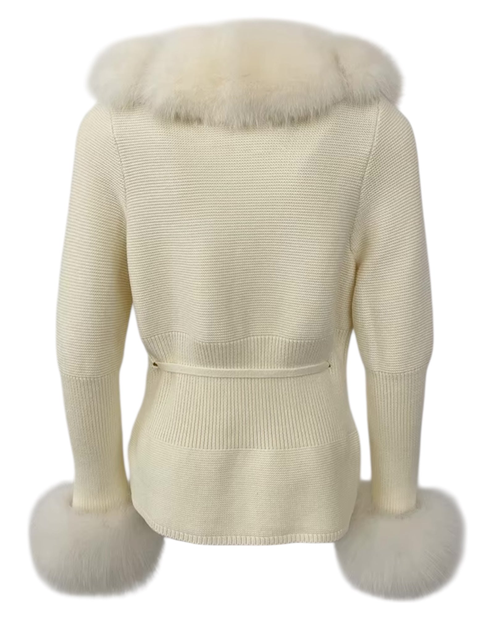 Strickjacke 'Mimoza' creme