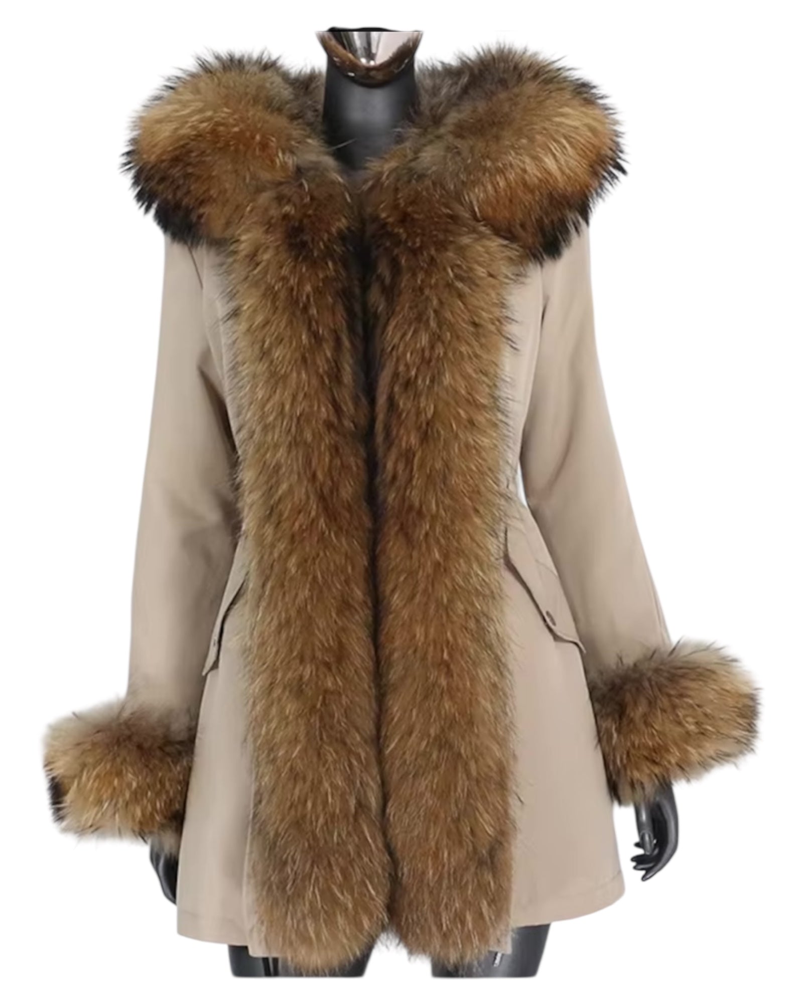 Premium Parka in beige