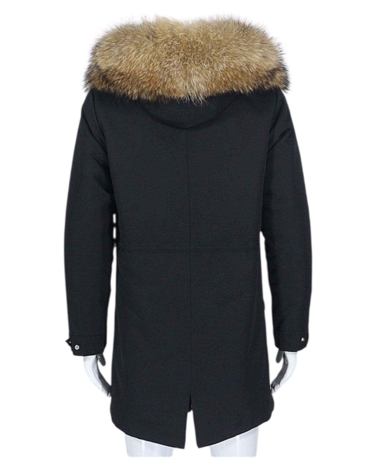 Luxury Parka Herren in schwarz