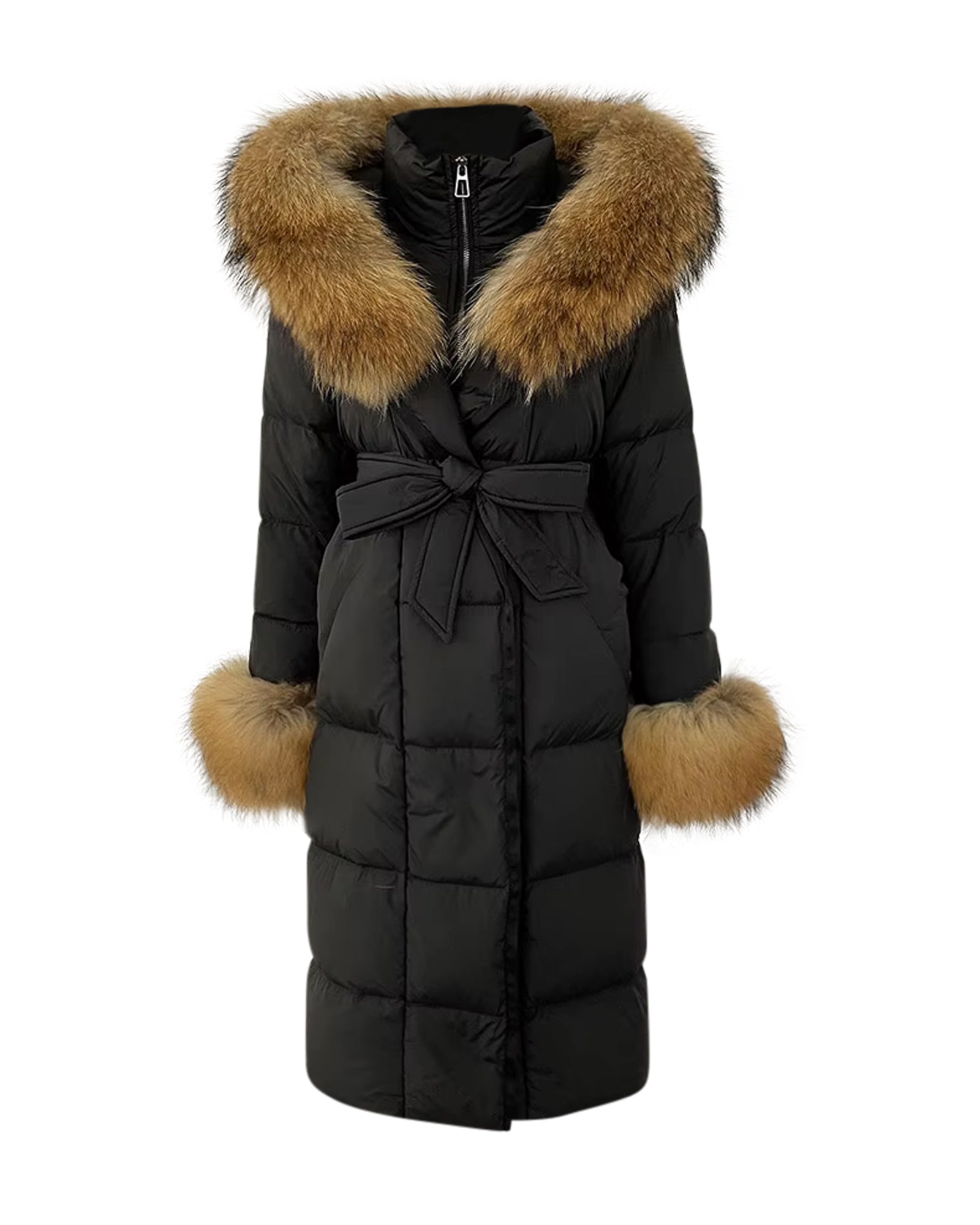 Luxury Parka in khaki