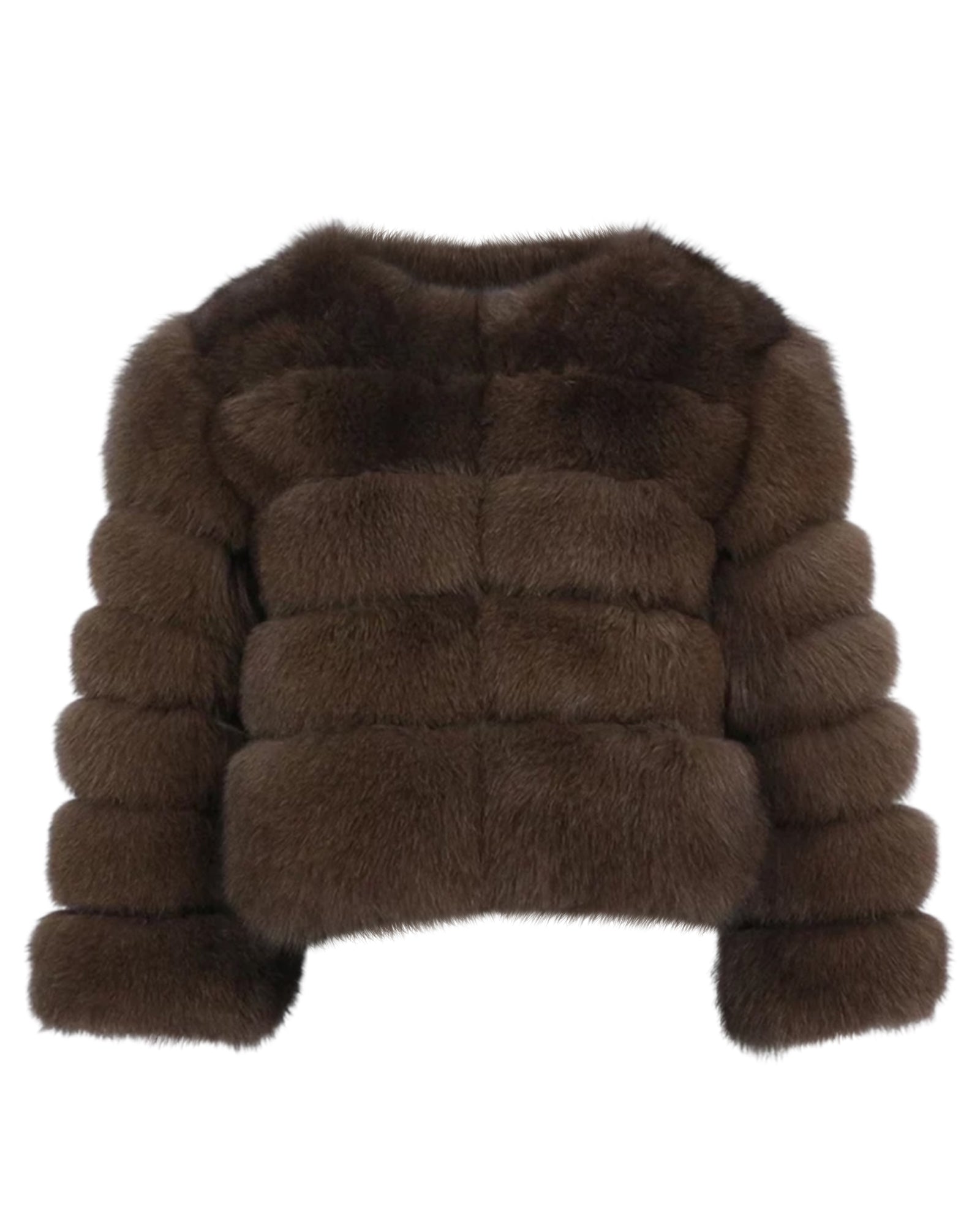 Pelzjacke 'Kiana' in braun