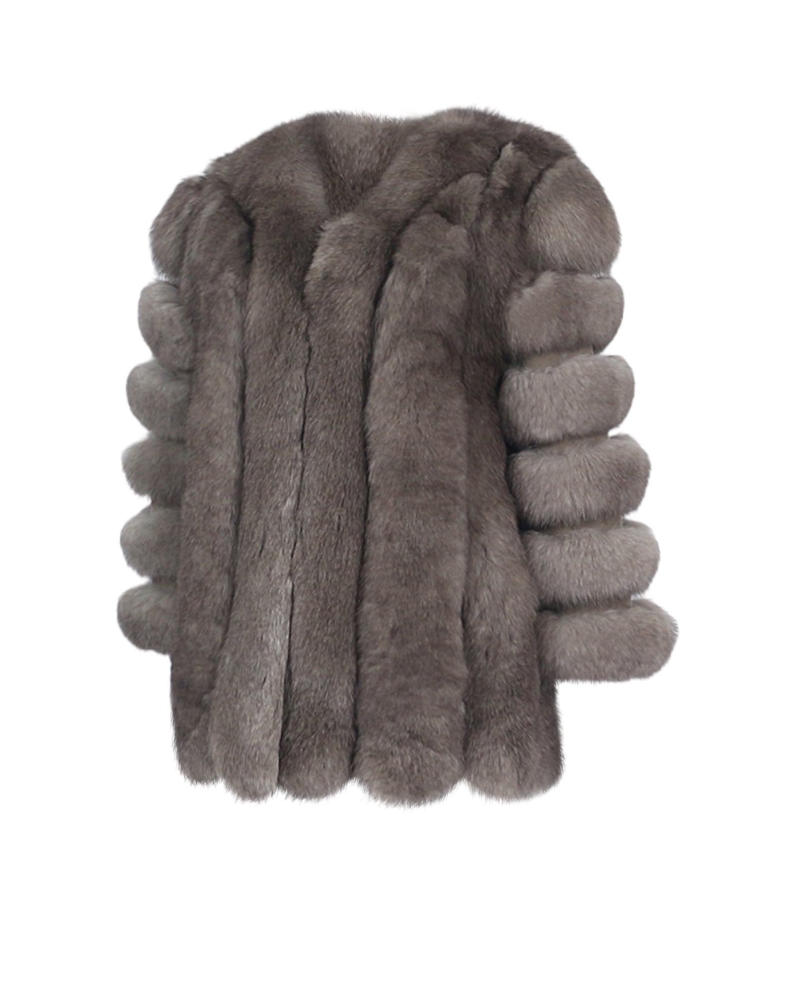 Pelzjacke 'Sara' braun