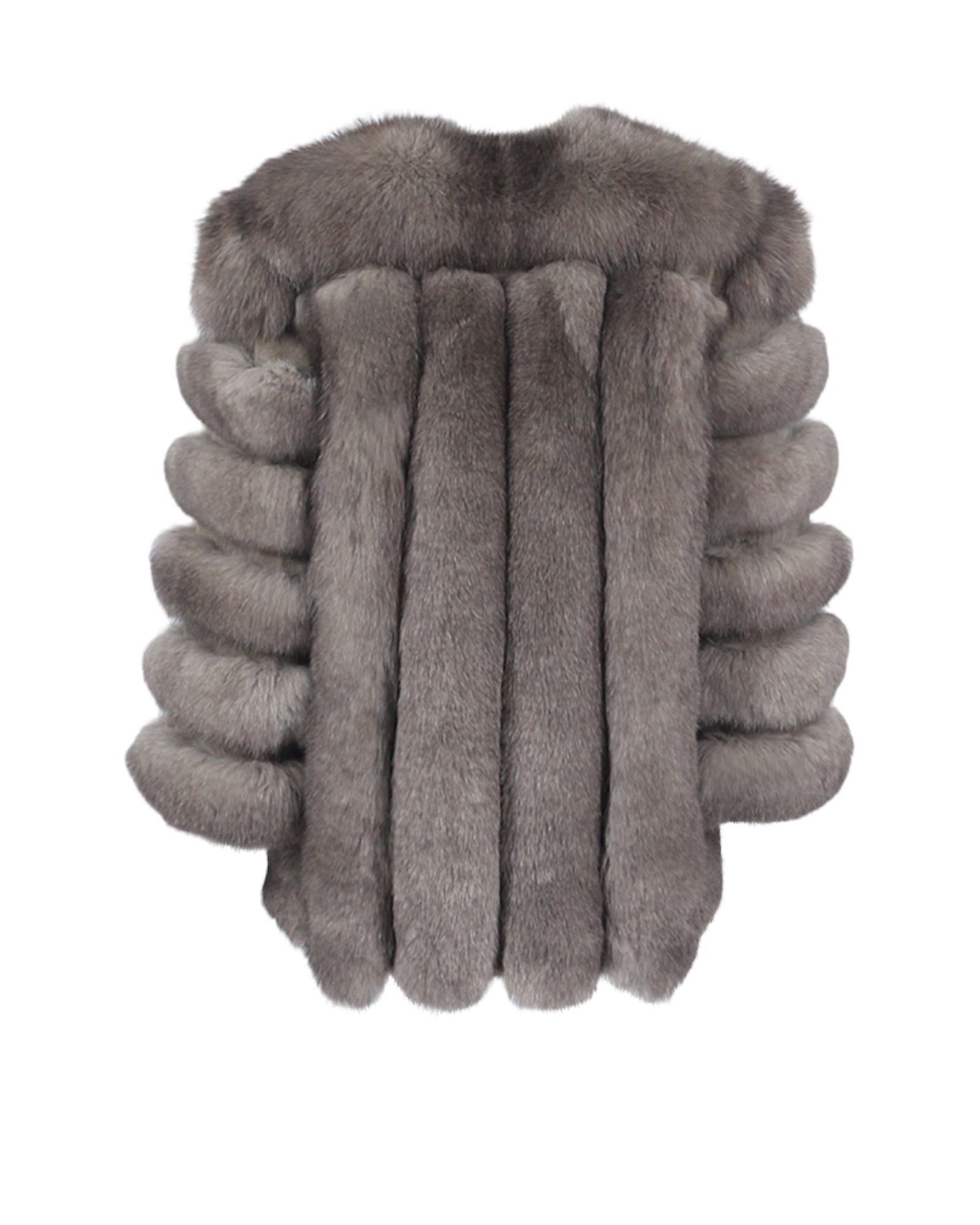 Pelzjacke 'Sara' braun