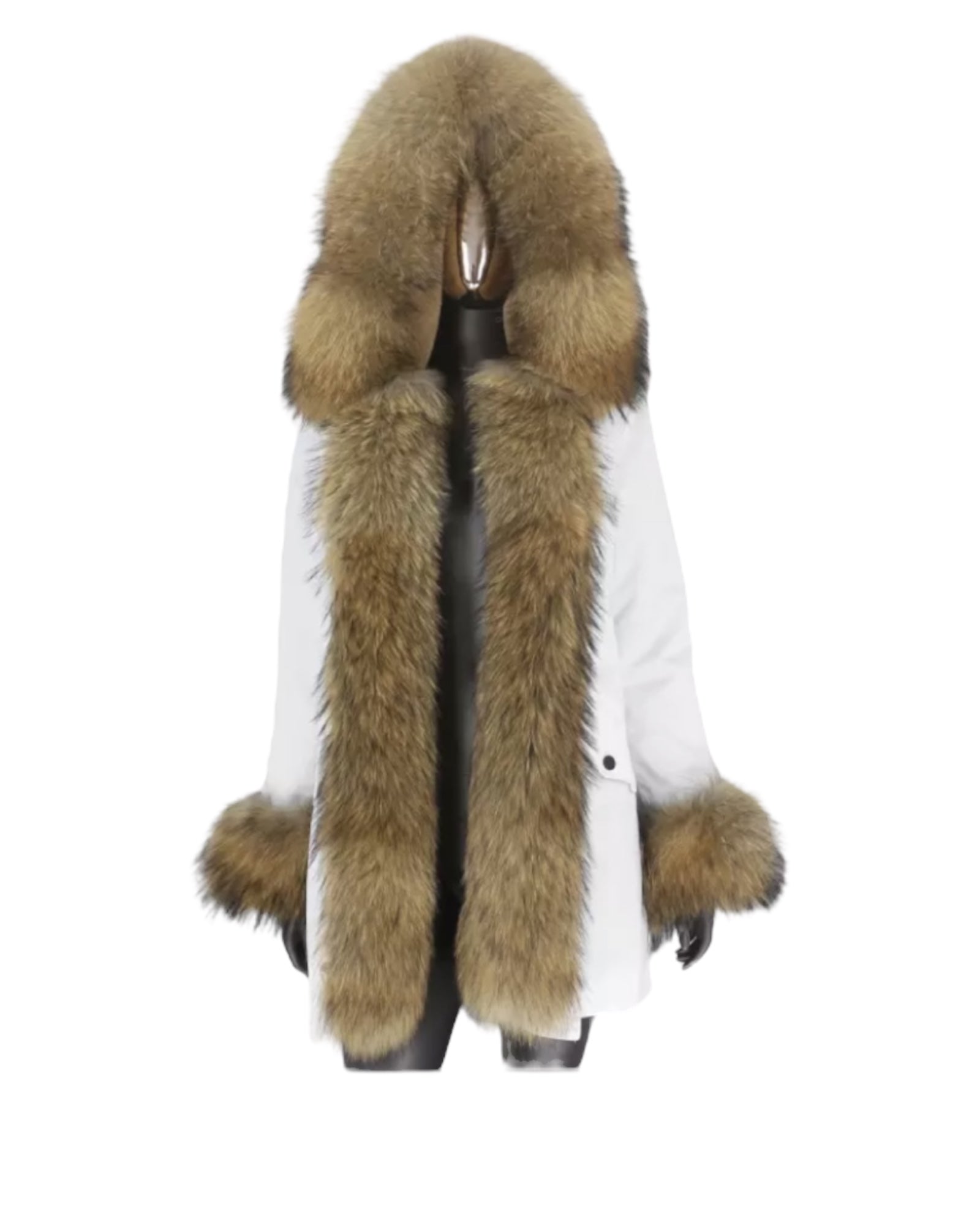 Premium Parka in weiss
