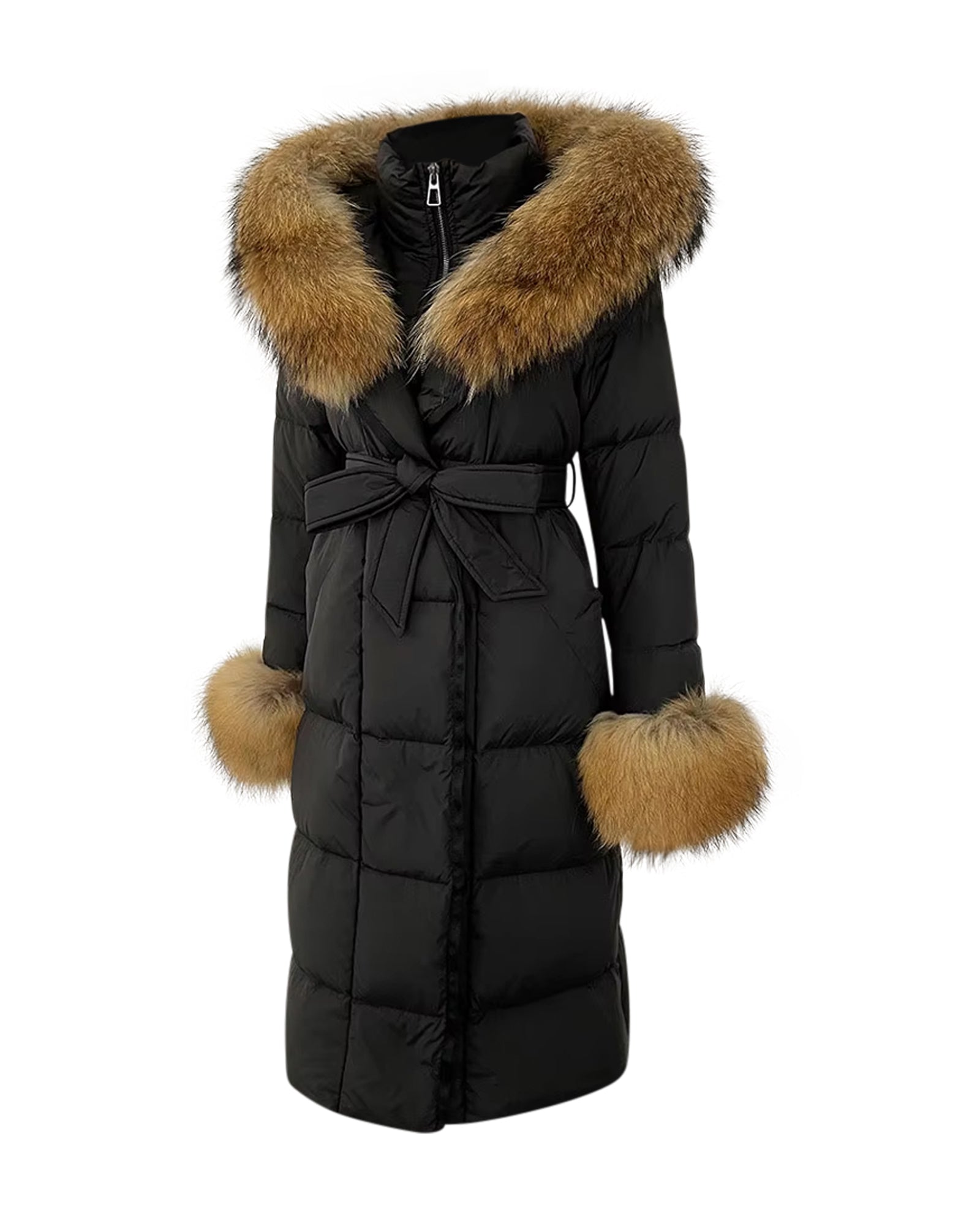 Luxury Parka in khaki